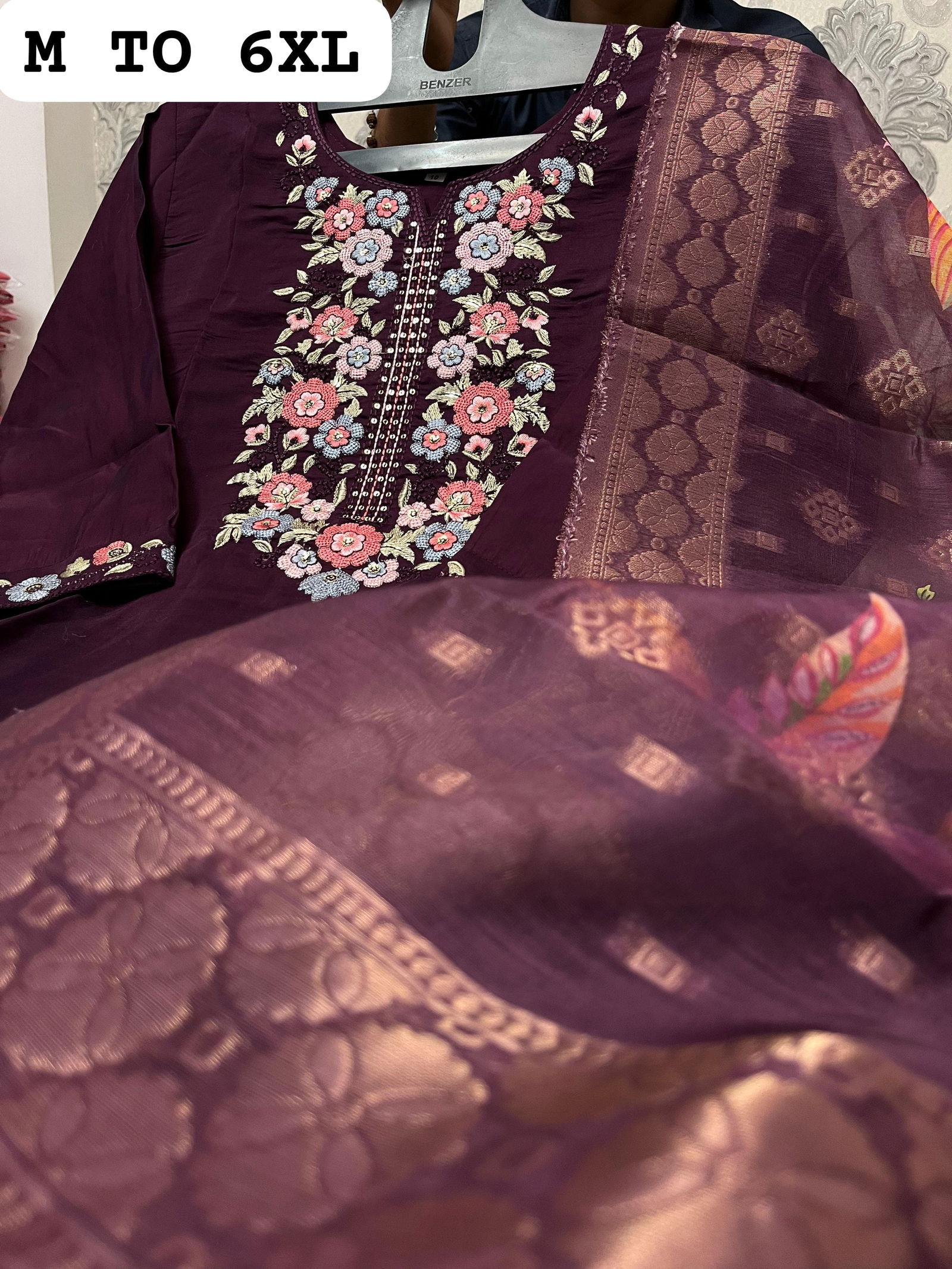 SV Pure Muslin And Viscose Designer Kurti With Bottom Dupatta Wholesale Shop In Surat
